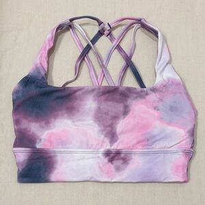 Buffbunny Revolution Sports Bra / Purple Swirl / Sz Medium / EUC